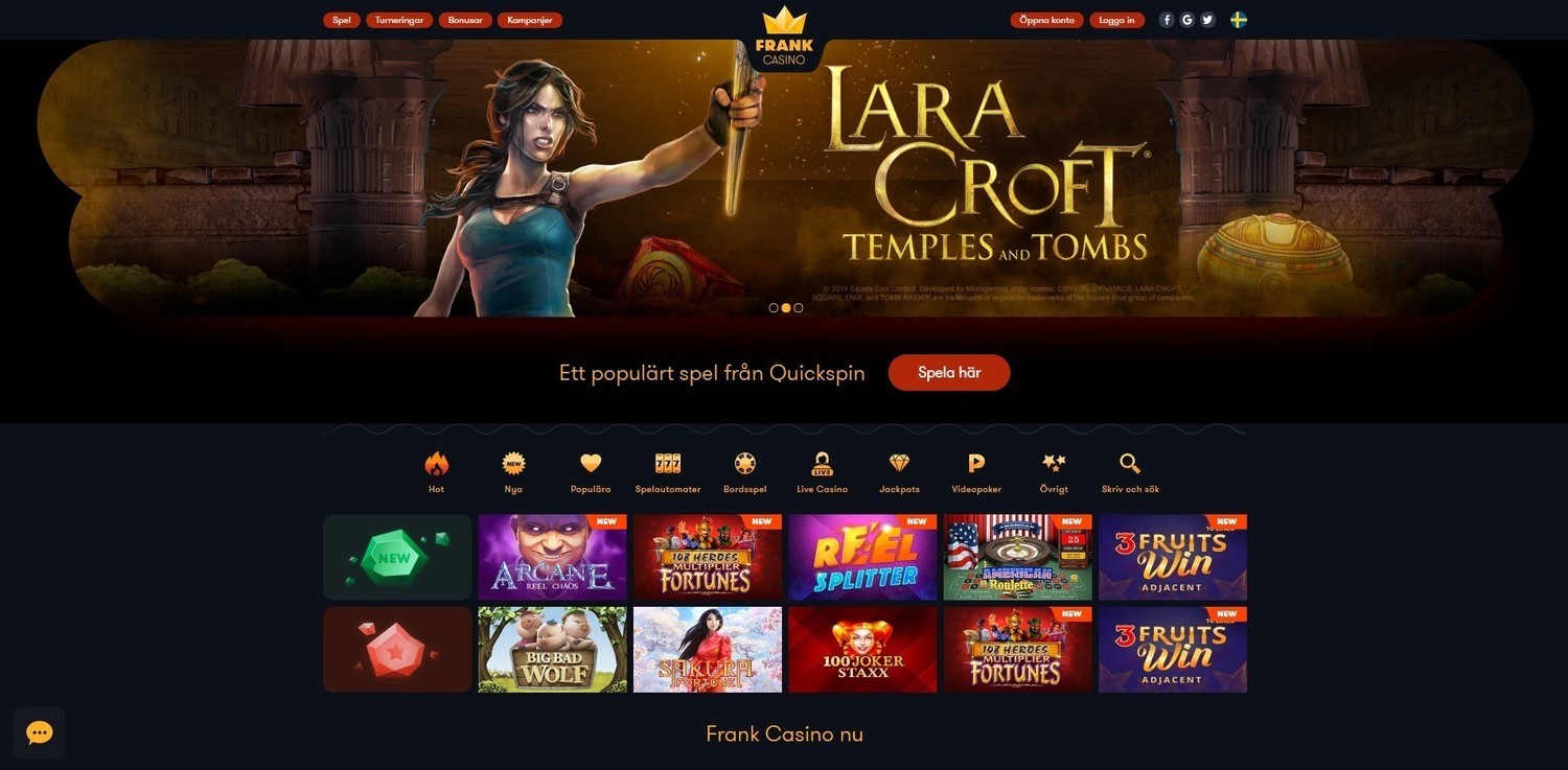 Frank Casino Sverige